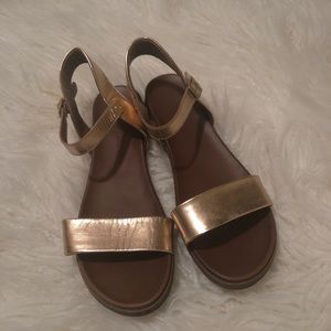 Rose-gold Sandals